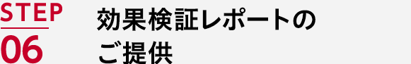 STEP06 維持定着化のための運用支援